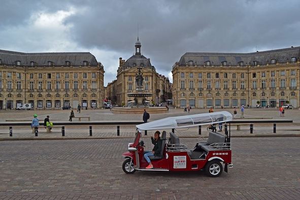 bordeaux tour en bicyclette