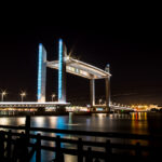 chaban delmas bridge bordeaux night